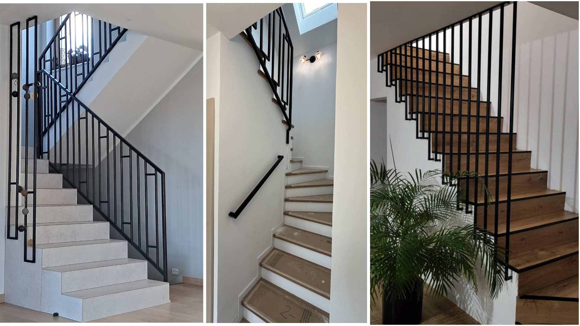 Balustrady metalowe schodowe