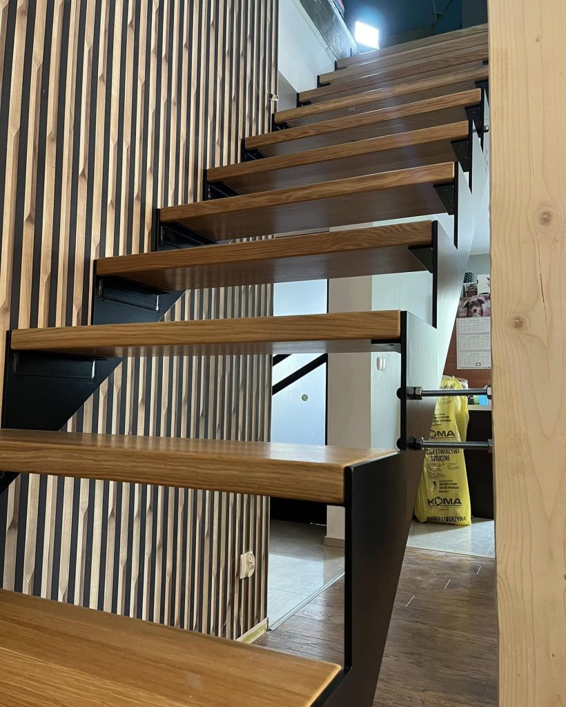 Balustrady metalowe schodowe