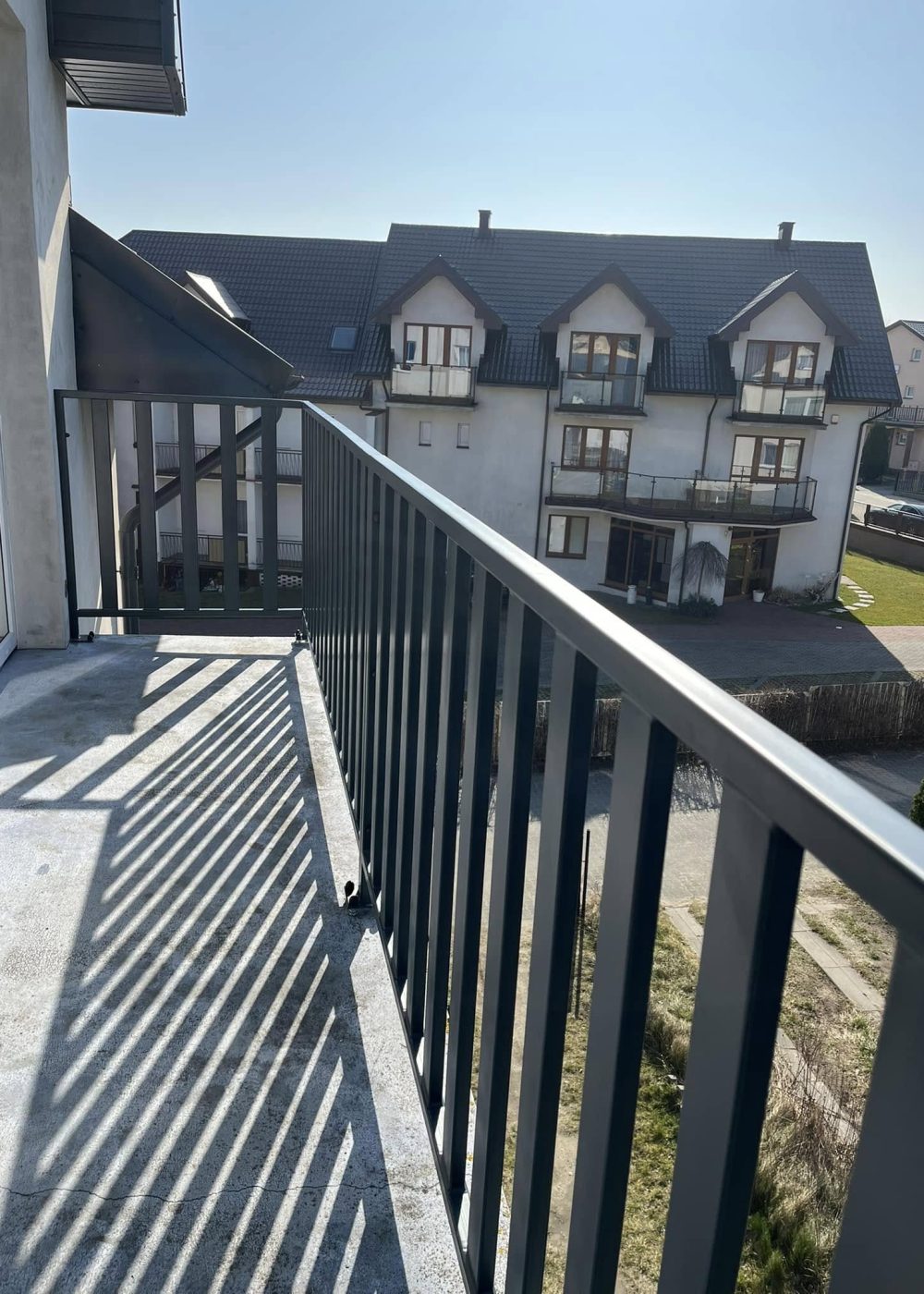 Balustrady metalowe schodowe