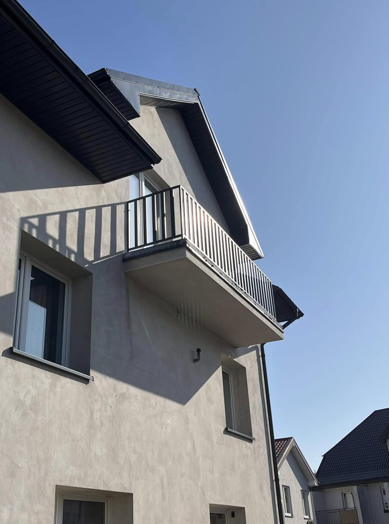 Balustrady metalowe schodowe