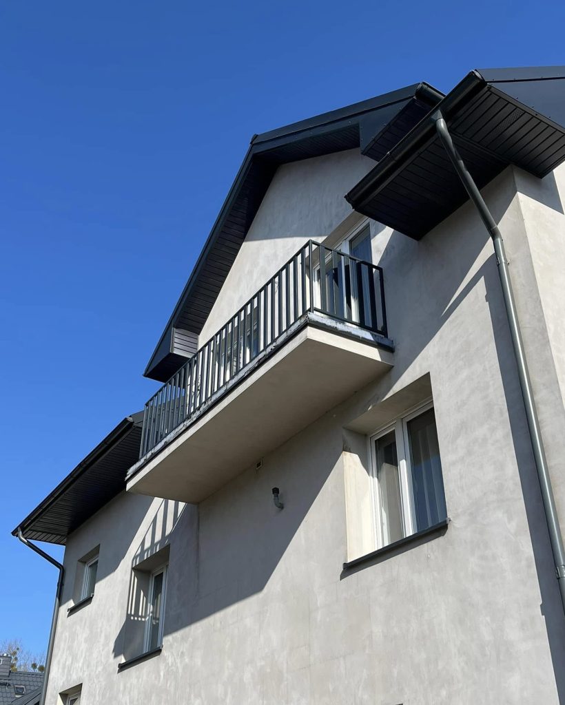 Balustrady metalowe schodowe