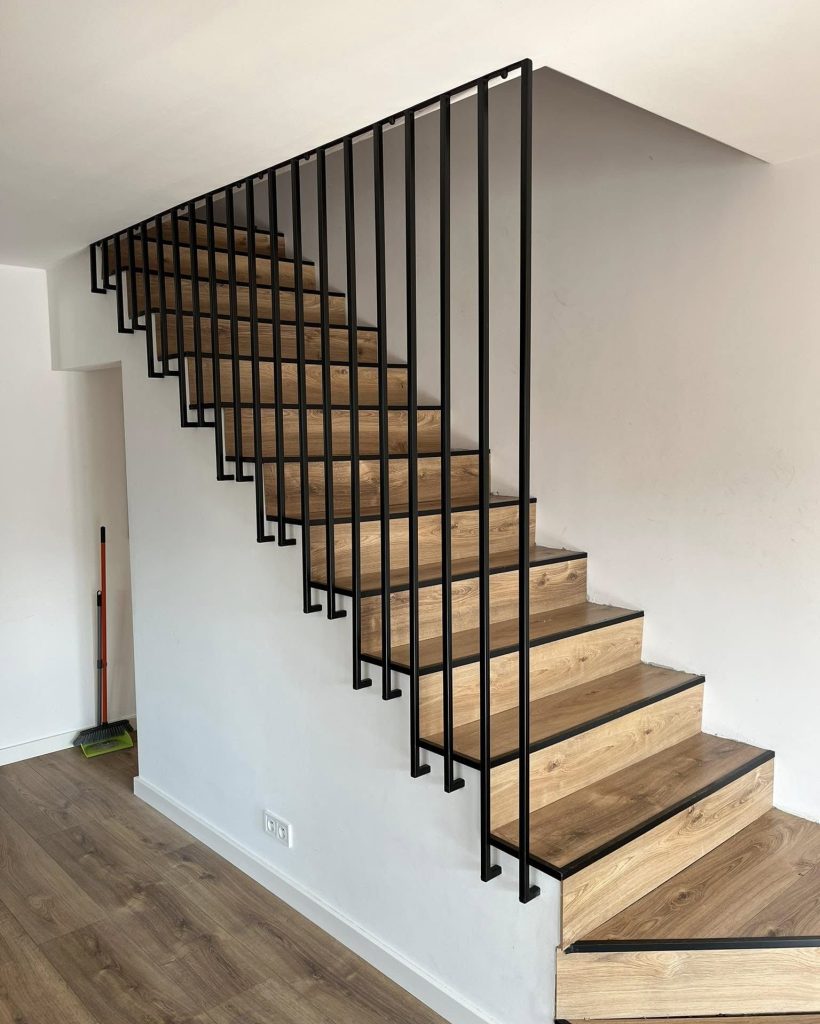 Balustrady metalowe schodowe