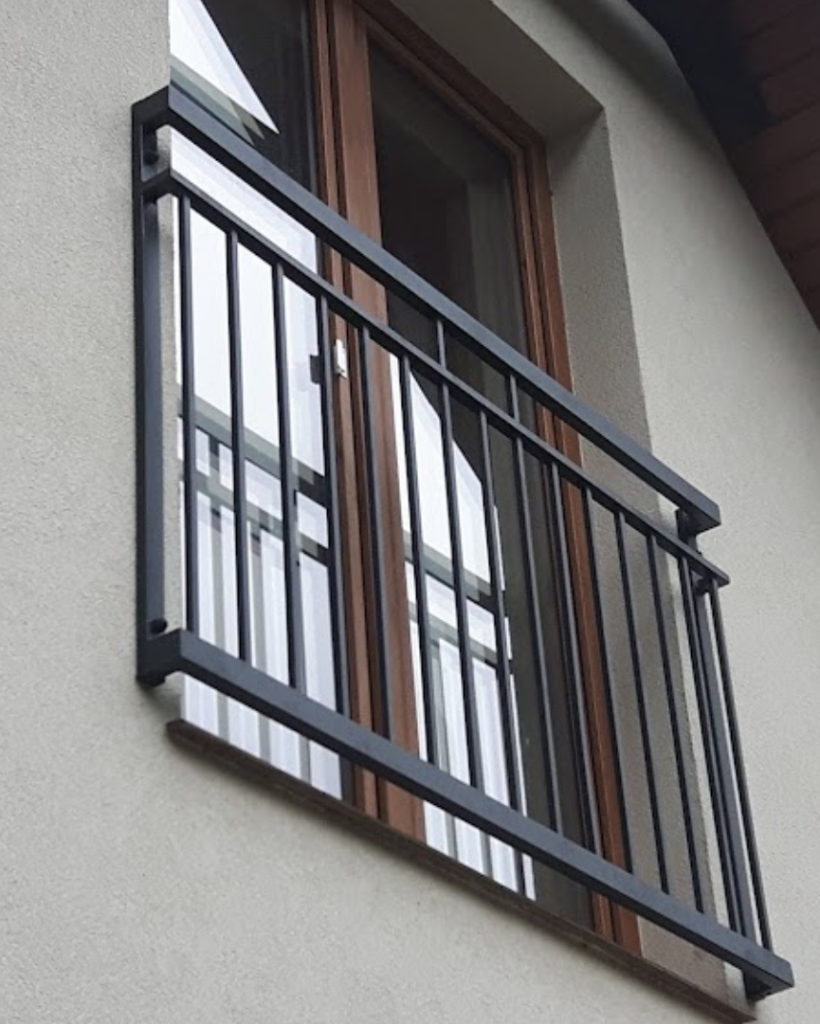 Balustrady metalowe schodowe