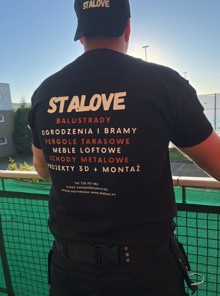 Balustrady metalowe schodowe